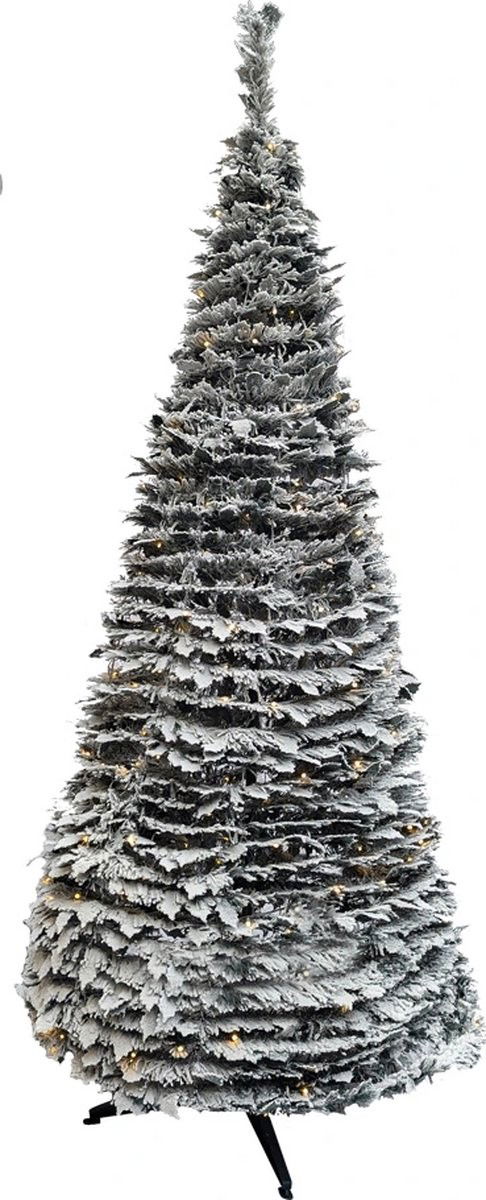 Fdl Snowtree Spiral 180x75 cm 250LED warm white K2033 Trafo kunstkerstboom  - 
