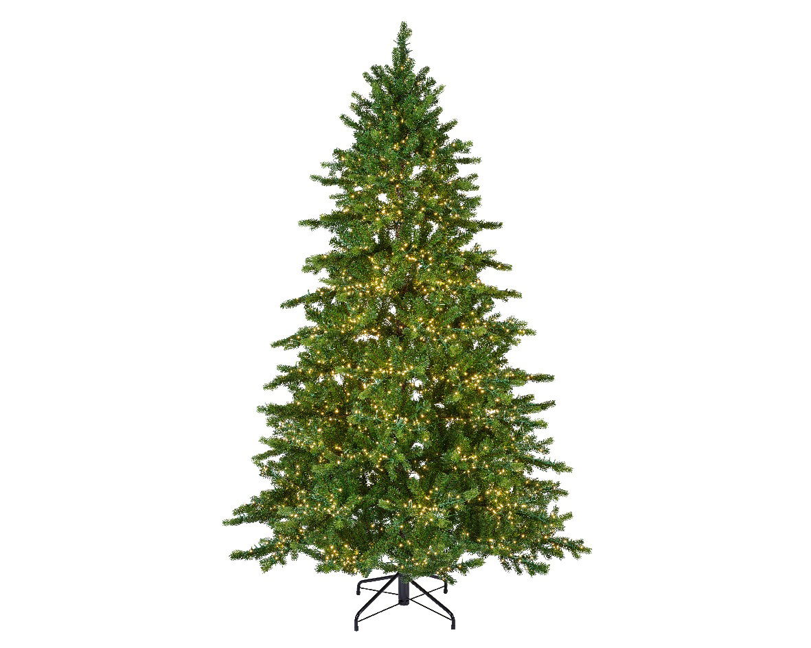 Everlands Kunstkerstboom Galloway Spruce groen H210 D130 cm met 4000 LED Indoor  - 