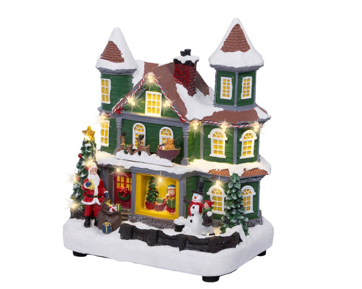 Lumineo Led scenery l13b20h23cm-15l wwit  - 