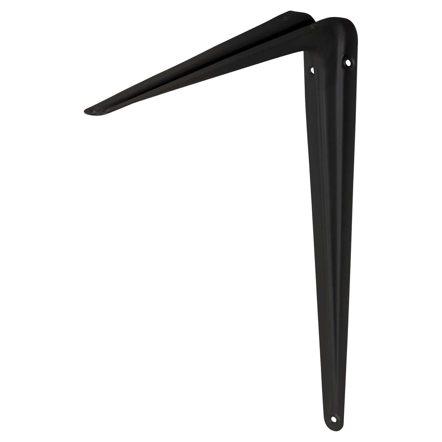 Praxis Plankdrager Model 6 Mat Zwart 35x30cm