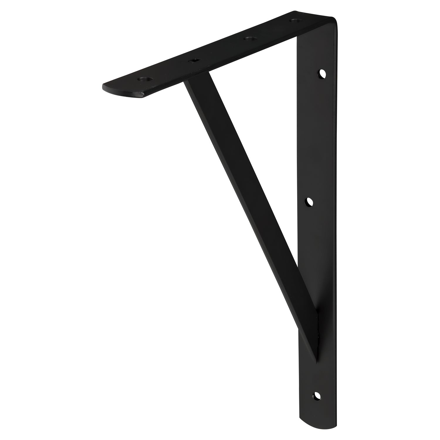 Praxis Plankdrager Industrie Mat Zwart 20x30cm