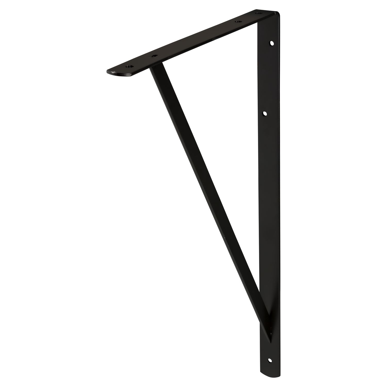 Praxis Plankdrager Industrie Mat Zwart 33x50cm