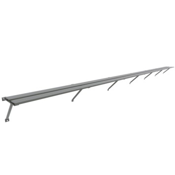 Royal Well kweekschap voor tuinkas Kate 4 - groengrijs