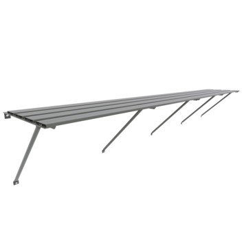 Royal Well kweektafel voor tuinkas Mary 2 - groengrijs