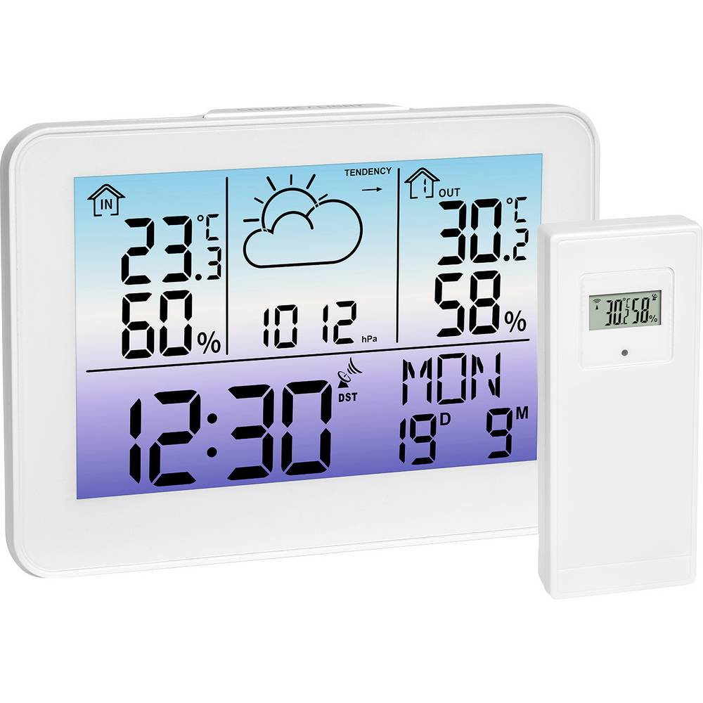 TFA Dostmann METEO SKY 35.1175.02 Draadloos weerstation Verwachting voor 12 uur Aantal sensoren max.: 3 stuk(s)