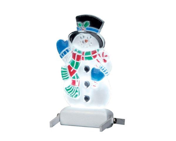Lemax Kerstfiguur Yard light snowman  - 