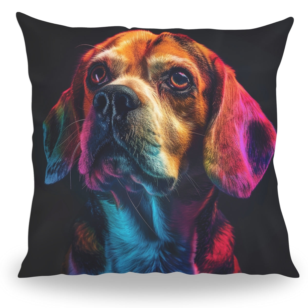 Pillowbuddies Kussen - Huisdier Portret - Beagle 2 Color - Pillow Buddies
