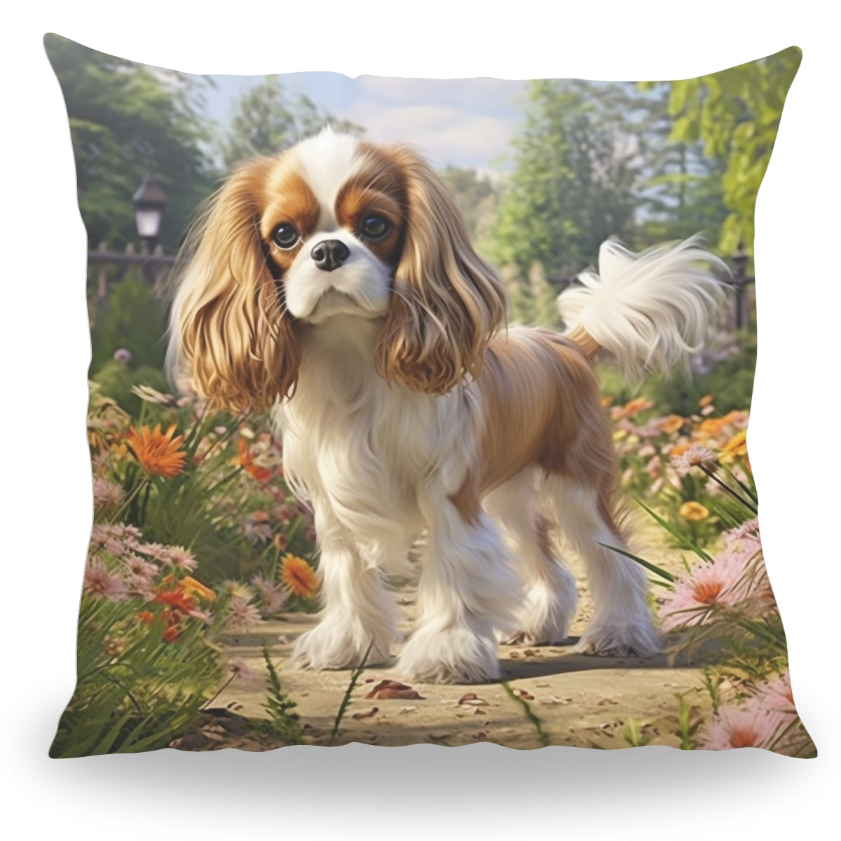 Pillowbuddies Kussen - Huisdier Portret - Cavelier King Charles 1 - Pillow Buddies