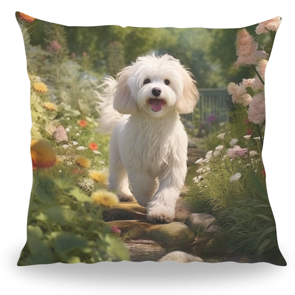 Pillowbuddies Kussen - Huisdier Portret - Maltipoo 1 - Pillow Buddies