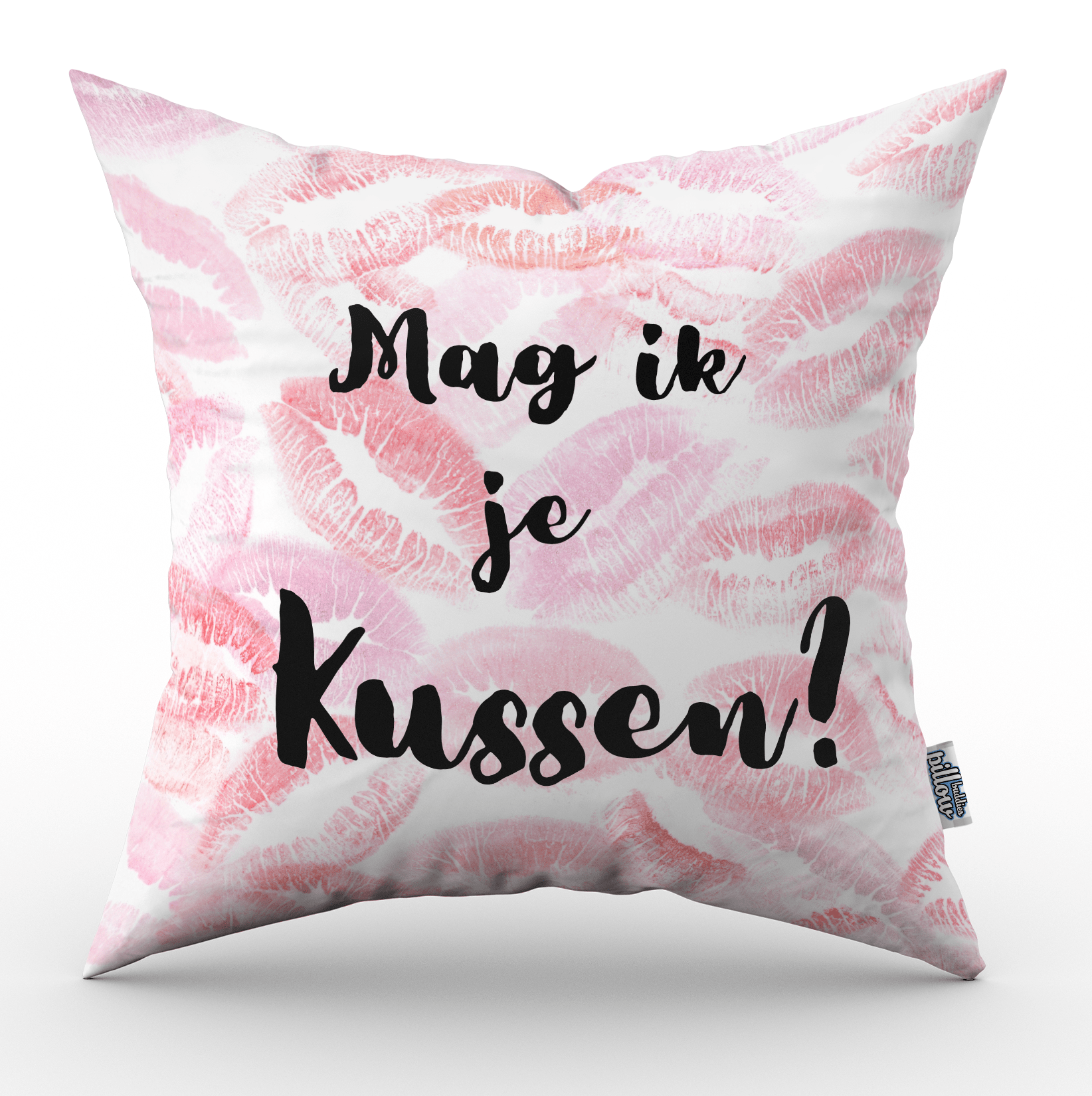 Pillowbuddies Valentijn kussen Mag ik je kussen℃ - Pillow Buddies
