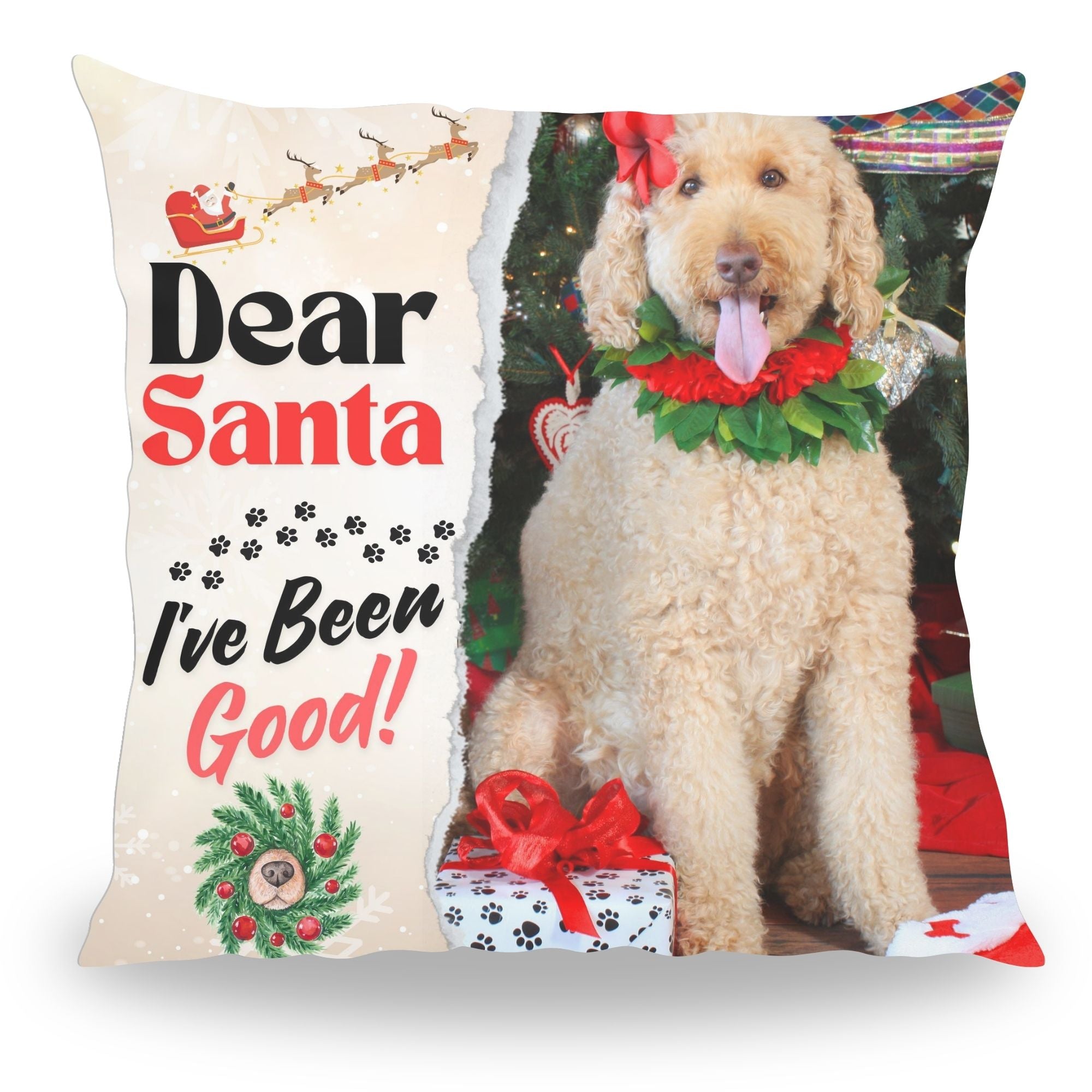 Pillowbuddies Dear Santa - Kussen - Pillow Buddies
