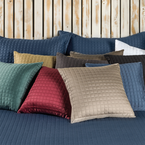 Dommelin sierkussenhoes Chicago Satijn 300TC Schelp 40x40