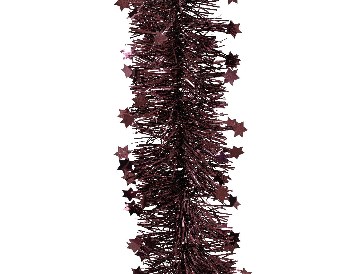 Decoris Lametta guirlande pet d9h270 cm d.mv kerst  - 