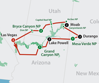 Canyon Explorer (14 dagen) - Amerika - Zuidwesten - Las Vegas