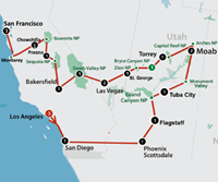 Southwest Explorer (23 dagen) - Amerika - Zuidwesten - Los Angeles
