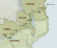 Kampeeravontuur van Victoria Falls tot Zanzibar (18 dagen) - Zimbabwe - Victoria Falls