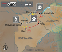 De wildparken van Botswana (15 dagen) - Botswana - Maun
