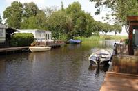 Luxe chalet 55 aan het water in Bantega met sloep - Nederland - Friesland - Bantega- 8 persoons