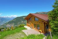 Chalet Alpina biedt een geweldig uitzicht.