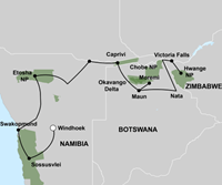 De Trans Afrika Safari (23 dagen) - Namibië - Namibië - Windhoek