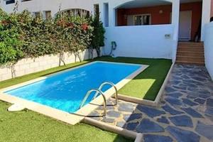 Bajo con terraza jardín y piscina privada - Spanje - Costa Tropical/Almeria - Vera Playa- 5 persoons