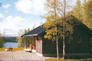 Typisch Noors vakantiehuis in Nordli aan het meer
