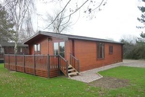 Comfortabele Lodge met veranda in Romney Marsh, Engeland