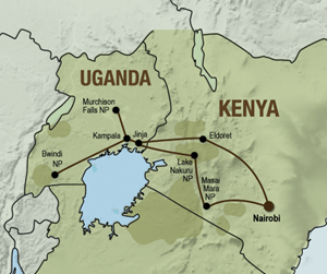 Masai Mara & Gorillas (19 dagen) - Kenia - Kenia - Nairobi