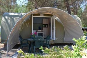 Camping Punta Navaccia 5 - Coco Tent - Italië - Umbrië/Marche - Tuoro sul Trasimeno- 4 persoons