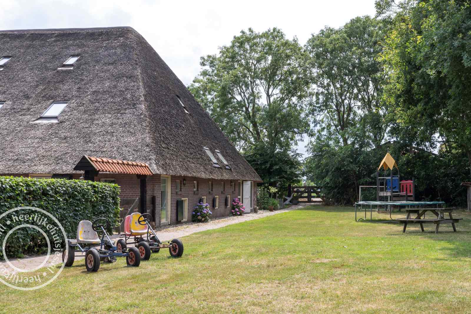 4 persoons vakantiehuis gelegen aan de rand van natuurgebied Weerribben-Wieden, Overijssel - Nederland - Europa - Sint-Jansklooster