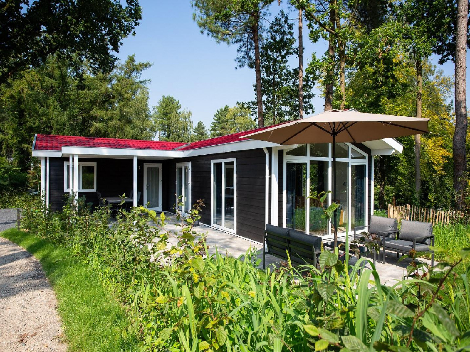 Luxe zespersoons cottage met overdekte veranda - Nederland - Europa - Rhenen