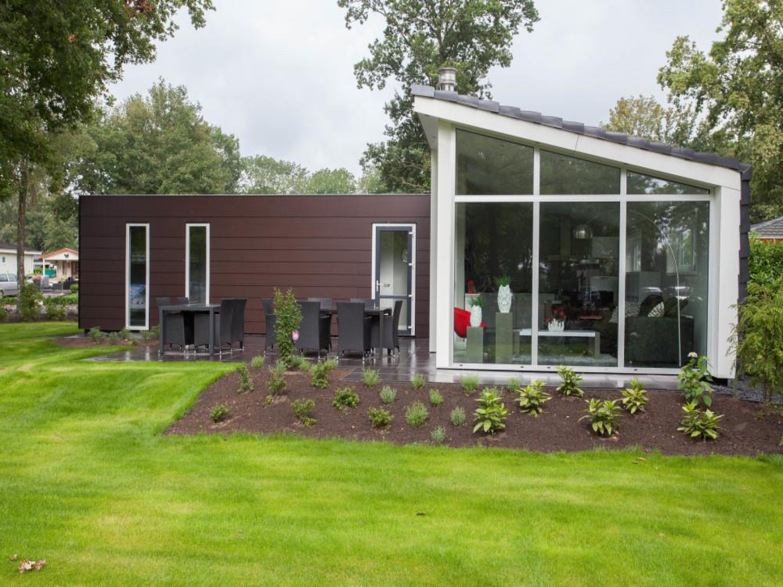 Modern gelijkvloerse vakantiewoning voor zes personen nabij De Rijp - Nederland - Europa - West-Graftdijk