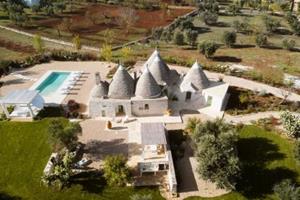 Trulli Petralux in Valle d'Itria - Italië - Apulië - Ostuni- 6 persoons