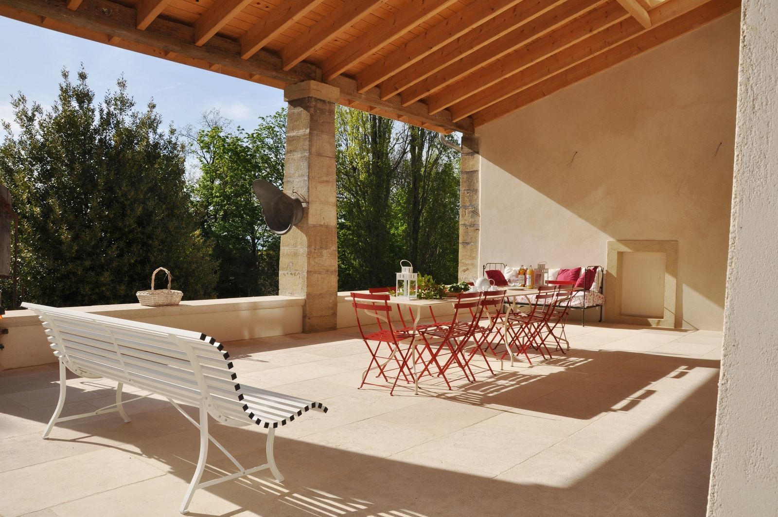 Domaine de Valence - la Terrasse - luxe en groot vakantiehuis Frankrijk met zwembad - Frankrijk - Drôme Provençale - Crest