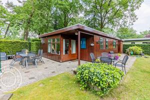 5-persoons bungalow met omheinde tuin en privacy op de Veluwe met een zwembad op het park - Nederland - Europa - Ermelo