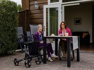 Comfortabel rolstoel appartement voor 2 personen op een rustige camping in Den Ham - Nederland - Europa - Den Ham