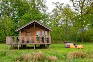 Knusse 4 persoons Lodge met hottub op een unieke locatie nabij Ruinerwold | Drenthe - Nederland - Europa - Ruinerwold