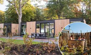 Vier persoons wellness woning met hottub op Landgoed de Scheleberg - Nederland - Europa - Lunteren