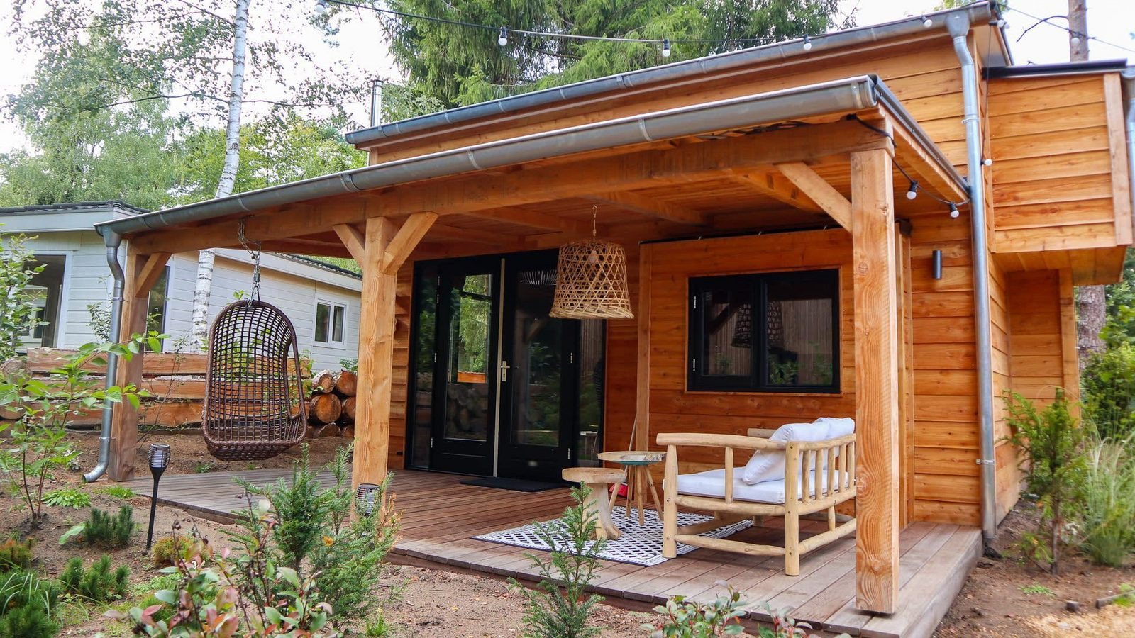 Tiny House voor 4 personen op vakantiepark Beekbergen midden op de Veluwe - Nederland - Europa - Beekbergen