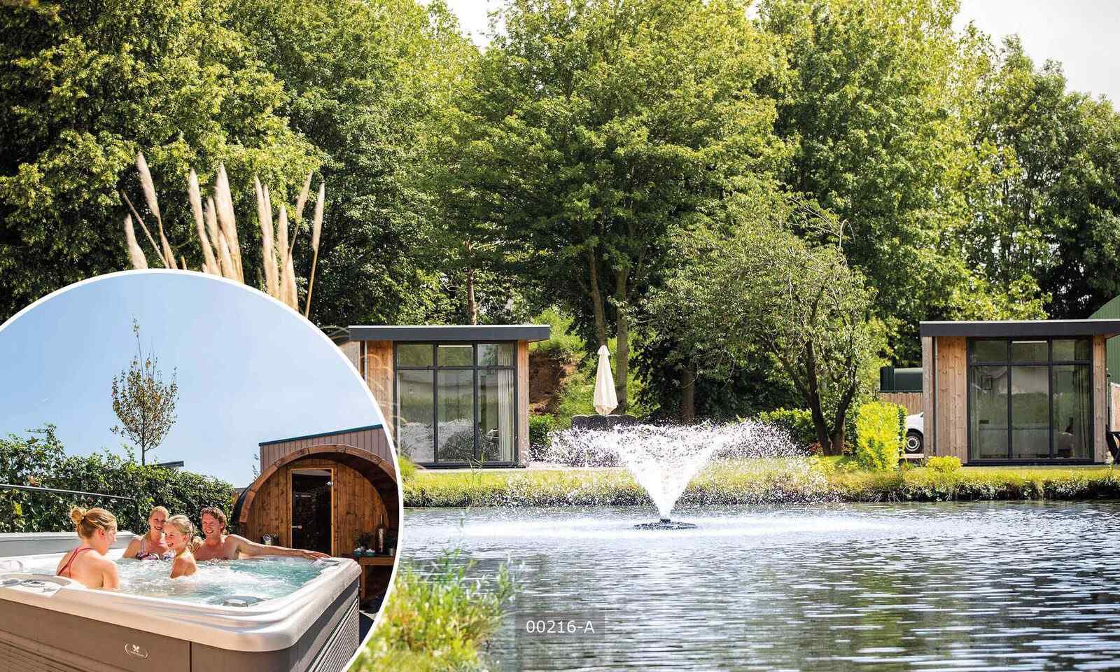 5 persoons chalet met sauna en bubbelbad op recreatiepark Esmeer - Nederland - Europa - Aalst