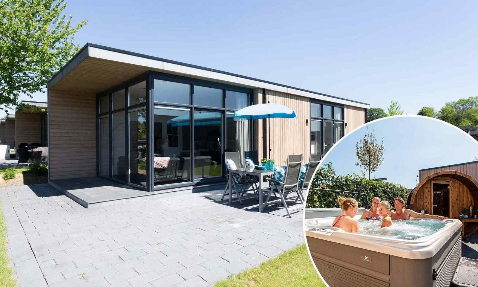 Vakantiehuis voor 5 personen met sauna en bubbelbad op een vakantiepark in Lunteren - Nederland - Europa - Lunteren