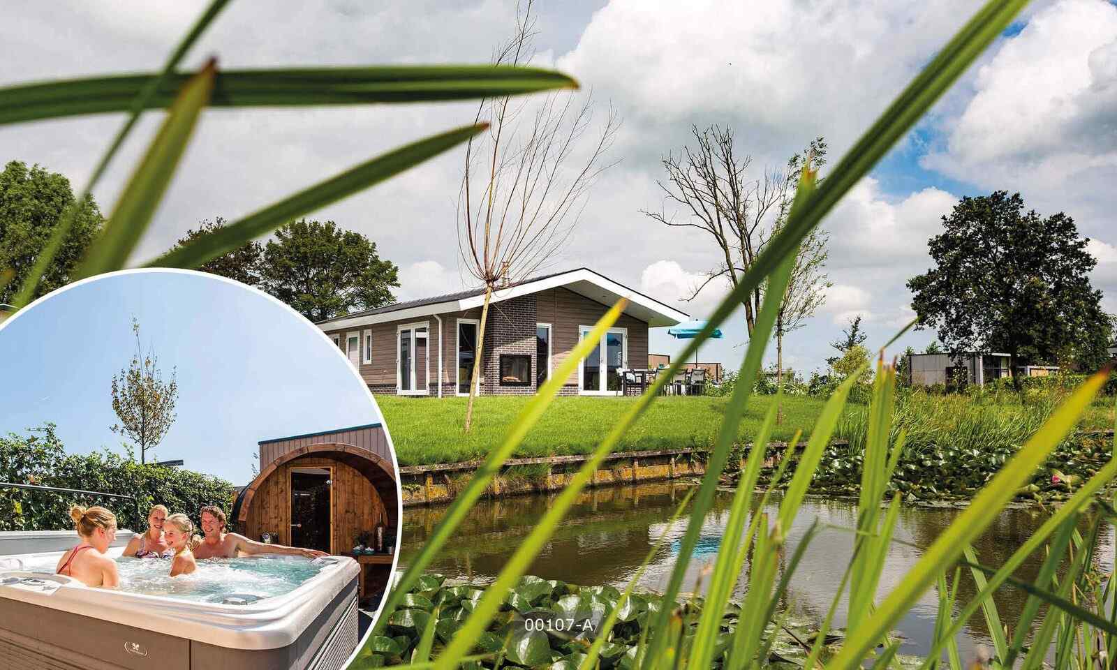 Modern vakantiehuis voor 6 personen met bubbelbad en sauna op Parc de Ijsselhoeve - Nederland - Europa - Nieuwerkerk aan den IJssel