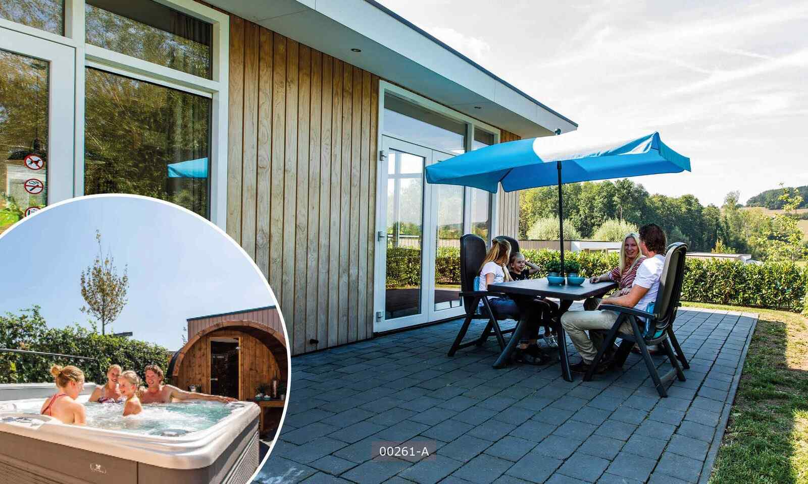 Gezellig 6 persoons vakantiehuis met wellness op vakantiepark Résidence Valkenburg - Nederland - Europa - Schin op Geul