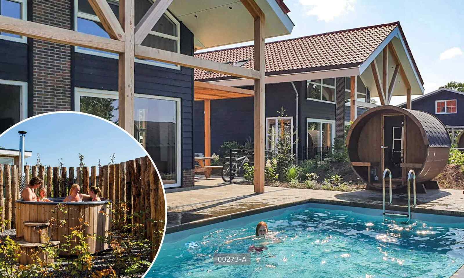 Luxe 10 persoons groepsaccommodatie met sauna, hottub en privé zwembad in Lichtenvoorde - Nederland - Europa - Lichtenvoorde