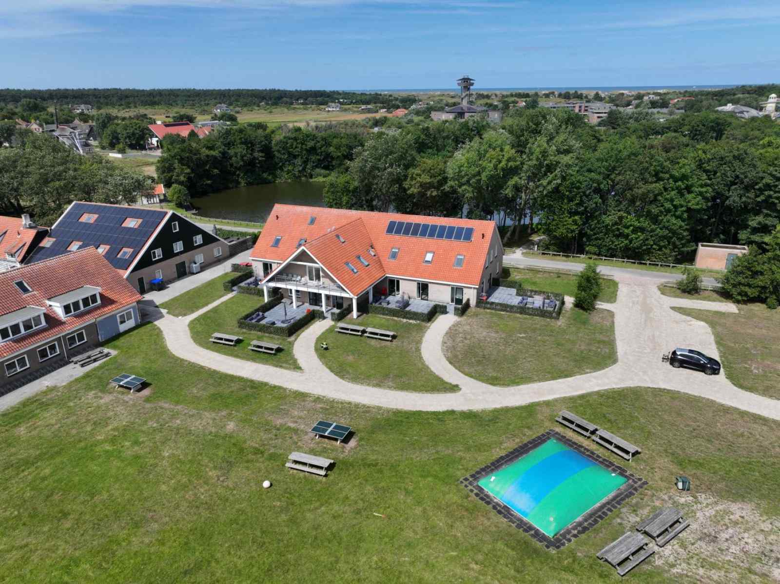 Luxe 20 persoons groepsaccommodatie in de Vleien op Ameland - Nederland - Europa - Ameland-Nes