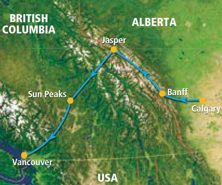 Mountain Express (9 dagen) - Canada - West Canada - Calgary