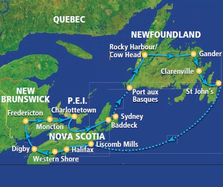 Tides & Parks of Atlantic Canada (22 dagen) - Canada - Atlantic Canada - Halifax