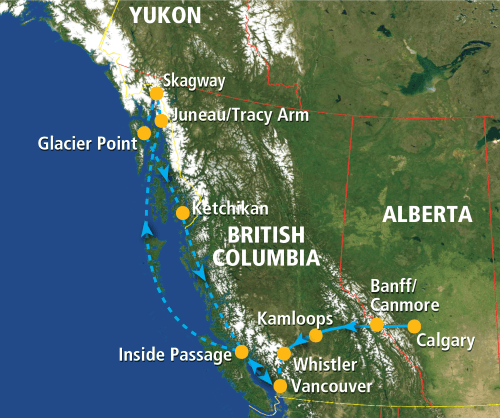 Western Canada & the Inside Passage (16 dagen) - Canada - West Canada - Calgary