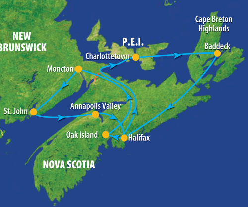 Atlantic Maritimes (14 dagen) - Canada - Atlantic Canada - Halifax