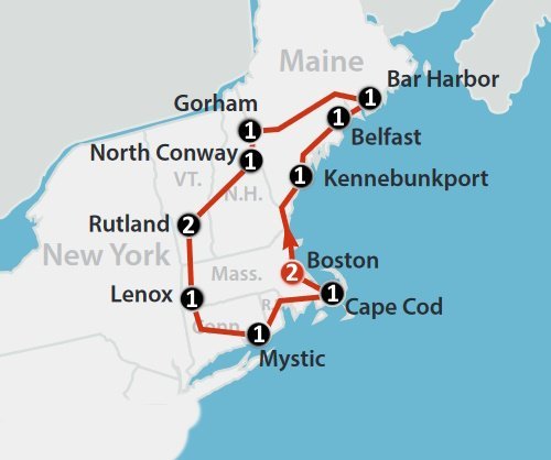 Charming Small Towns in New England (14 dagen) - Amerika - Noordoosten - Boston